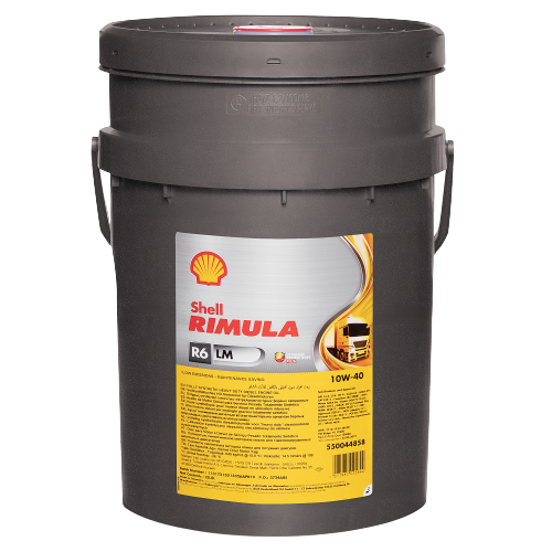 Моторное масло SHELL 10W40 RIMULA R6 LM, 20л